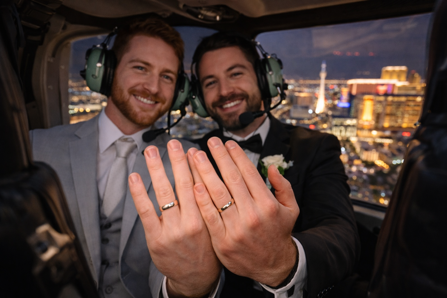 Las Vegas Helicopter Wedding Ceremony