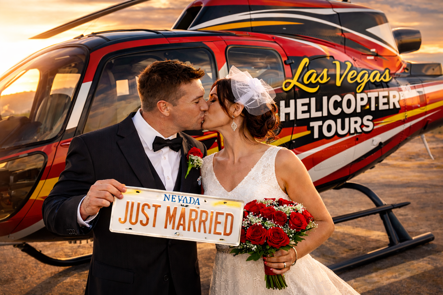 Las Vegas Helicopter Wedding Ceremony